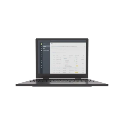shopify screen on a laptop 3d model next level developments